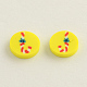 Handmade Christmas Theme Polymer Clay Cabochons for Ear Studs Making CLAY-R057-08-2