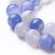 Chapelets de perles d'agate naturelle G-P434-09A-B-3