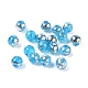 Drawbench perles de verre transparentes GLAD-G002-8mm-05-1