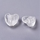 Perles en verre d'argent feuille manuelles FOIL-R050-20x13mm-17-2