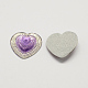 Heart Resin Cabochons CRES-R128C-M-2