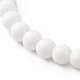 Bracelet de perles acryliques en forme d'ours pour enfant BJEW-JB06676-7