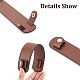 WADORN Genuine Leather Shoulder Strap Pad DIY-WH0304-307A-4