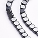 Non-magnetic Synthetic Hematite Beads Strands G-P363-10-2