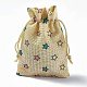 Burlap Packing Pouches Drawstring Bags ABAG-L016-A05-3