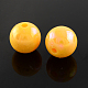 AB Color Plated Acrylic Gumball Beads for Bubblegum Necklace PACR-R204-18mm-03-1