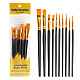 Set di pennelli in plastica per dipingere CELT-PW0001-010E-1