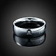 Regali di san valentino anelli per coppia in acciaio al titanio incisi per donna RJEW-BB16370-8P-6