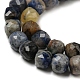 Natural Sodalite Beads Strands G-A097-D01-06-2