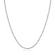 925 ожерелье из стерлингового серебра NJEW-BB30129-16-1