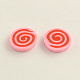 Handmade Polymer Clay Cabochons for Ear Studs Making X-CLAY-R057-18G-1