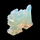 Aus Opalit geschnitzte Drachenfiguren DJEW-F025-02E-2