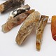 Natural Crystal Agate Nuggets Bead Strands G-M239-62-1