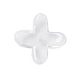 Bouchons de perles de verre transparents GLAA-A011-12D-4