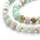 Natural Chrysoprase Beads Strands X-G-S333-6mm-037-3