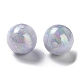 Perle acriliche opache bicolore SACR-P024-01B-W11-2