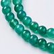Natural Agate Beads Strands G-G583-6mm-11-3