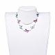Pulseras de eslabones y pendientes colgantes y collares conjuntos de joyas SJEW-JS01081-1-6