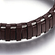 Leather Cord Bracelets BJEW-E352-11A-P-2