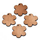 Ciondoli in legno di tiglio stampati X-WOOD-N006-37-2