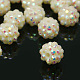 Perles strass en résine chunky X-RESI-M019-31-1