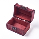 Boîte à bijoux en bois AJEW-WH0105-95-2