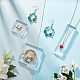 Pandahall elite 3pcs 3 soportes de exhibición de joyería de acrílico transparente de estilo ODIS-PH0001-45-2