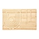 Tableros de diseño de pulsera de madera rectangular TOOL-YWC0003-06-2