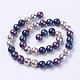 Chapelets de perles de coquille BSHE-L035-10mm-I07-2