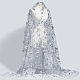 Polyester-Stickstoff mit Blumenmuster&nbsp;DIY-WH0888-486A-7