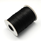 Cordes en polyester ciré coréen YC-Q002-1mm-101-1