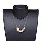 Set di gioielli con collana con ciondolo e orecchini pendenti SJEW-JS01083-5