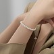 Bracelets à breloques en coquillages ronds BJEW-BB70575-7