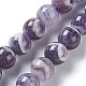 Chapelets de perles en améthyste naturelle G-P428-04A-12mm-2