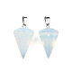 Cone/Spike/Pendulum Opalite Stone Pendants G-R278-85-3