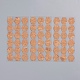 Etiquetas adhesivas de corcho con forma hexagonal DIY-WH0163-93A-1