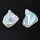 Perles acryliques placage irisé arc-en-ciel PACR-S221-002-4
