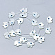Perlas de concha de nácar de concha blanca natural SSHEL-N036-009-1