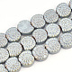 Chapelets de perles en hématite synthétique sans magnétiques G-T061-161-2