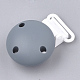 Food Grade Eco-Friendly Silicone Baby Pacifier Holder Clips SIL-T050-04A-1
