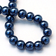 Perlas de perlas de vidrio pintado para hornear X-HY-Q003-3mm-15-4