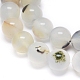 Natural Dendritic Agate Beads Strands G-D0005-18-10mm-3