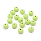 Spray Painted Natural Wood Beads WOOD-WH0023-22A-02-1