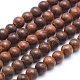 Natural Rosewood Beads Strands WOOD-P011-06-10mm-2