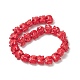 Synthetic Coral Beads Strands CORA-L007-A-02-3