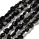 Natürlichen Obsidian Perlen Stränge&nbsp;G-P497-01E-65-1