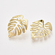 Tropical Theme Iron Stud Earring Findings IFIN-S703-25-2