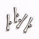 304 Stainless Steel Toggle Clasps Parts STAS-D142-06C-P-1