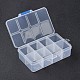 Organizer Storage Plastic Box CON-WH0001-01-2