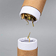 Benecreat 12 unids 50 ml burlywood tubos de cartón kraft envases redondos de papel kraft para lápices carrito de té café artesanía cosmética embalaje de regalo CBOX-BC0001-26C-A-6
